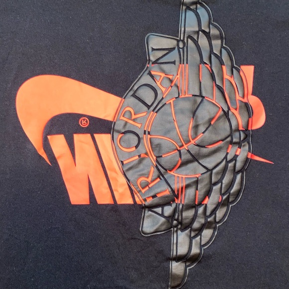 jordan upside down swoosh